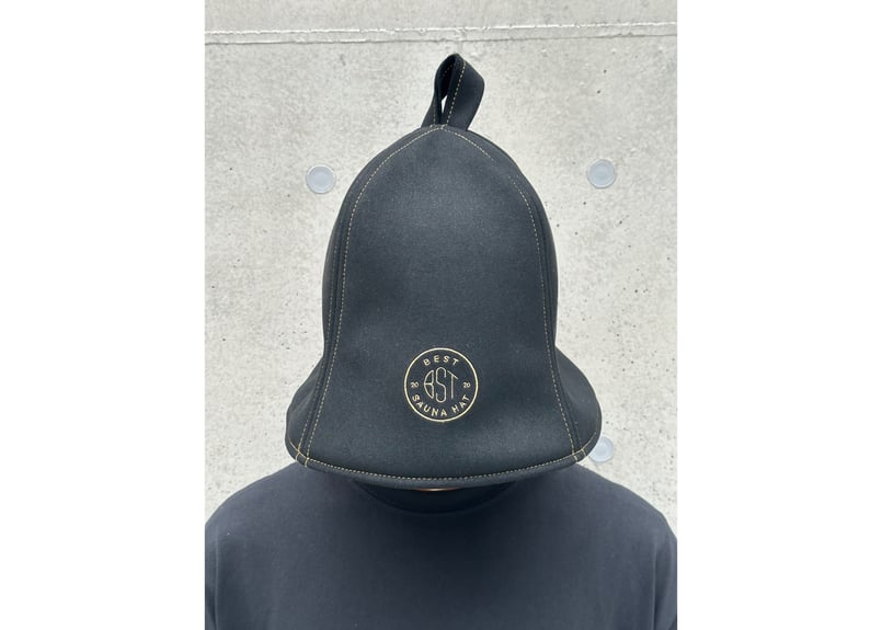 全 3種あり 🟡best sauna hat⚫良質蒸温🟢 刺繍入り! ステッチ同色