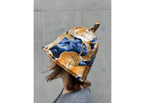全 2色あり 🐅百虎🐅 豪華 サテン スカジャン トリプル!! 遮熱性が高い 3枚重ね 大サイズ メッシュ素材 サウナハット
