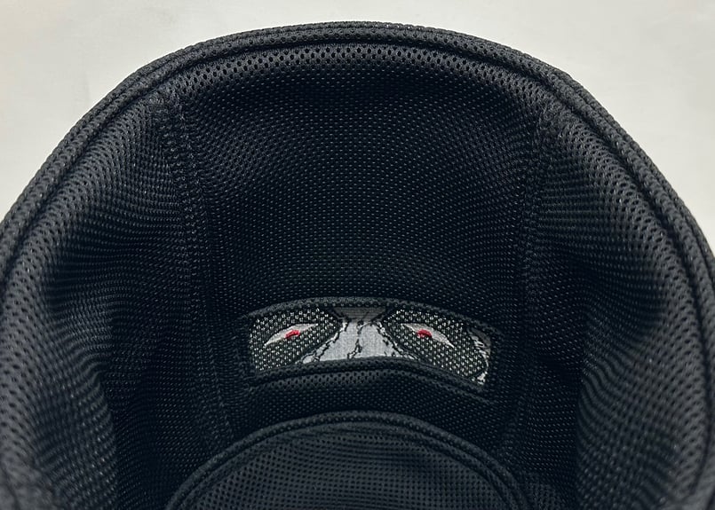 💀スカル刺繍入り💀 トリプル!! 最強 メッシュ 3枚仕立て ✓フル