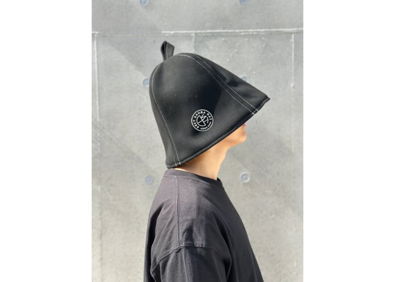 全 3種あり 🟡best sauna hat⚫良質蒸温🟢 刺繍入り! ステッチ同色