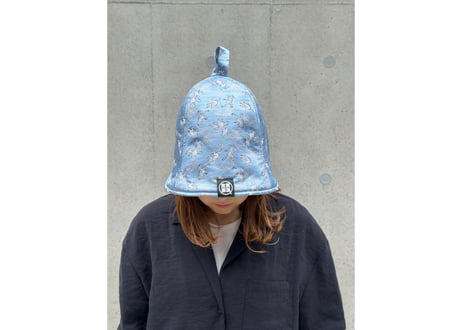 🐸着物生地🐰 和柄 トリプル仕立て! 3枚重ね 厚手メッシュ! ✅メッシュ素材 サウナハット  Japanese pattern