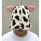 新型 耳付き 牛 🐄 キルト Meets ✅次世代 3層構造 厚手 メッシュ素材 サウナハット ハンドメイド オリジナル商品 男女兼用 ゆったり