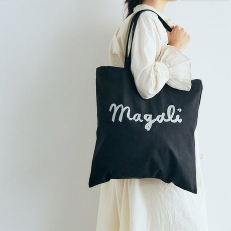 キャンバスコットンリネン・トートバッグ／MAGALI