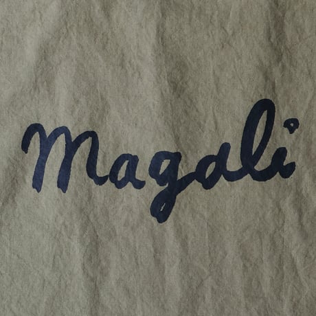 キャンバスコットンリネン・トートバッグ／MAGALI