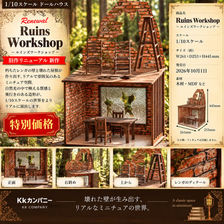 CATEGORY 1/10スケールドールハウス | kkcompany