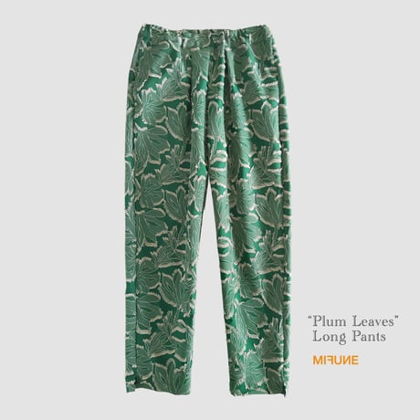 MIFUNE “Plum Leaves” Long Pants