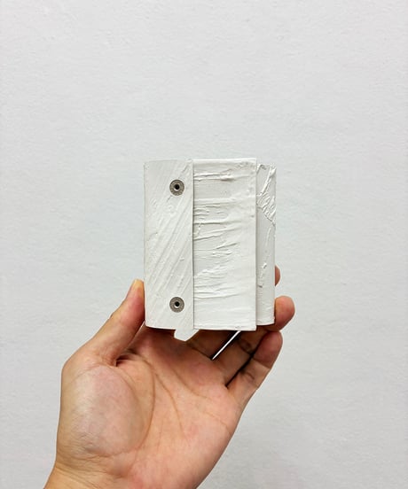 mw11｜三つ折り豆財布／WH