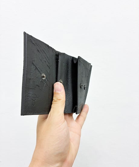 mw20｜二つ折り財布／BK