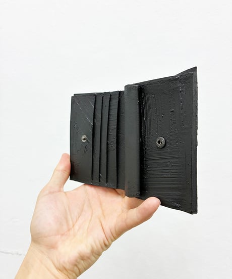 mw20｜二つ折り財布／BK