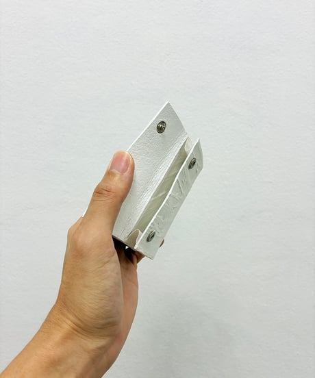mw11｜三つ折り豆財布／WH
