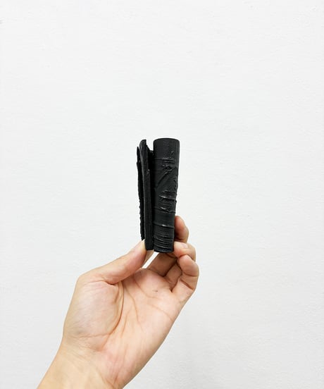 mw11｜三つ折り豆財布／BK