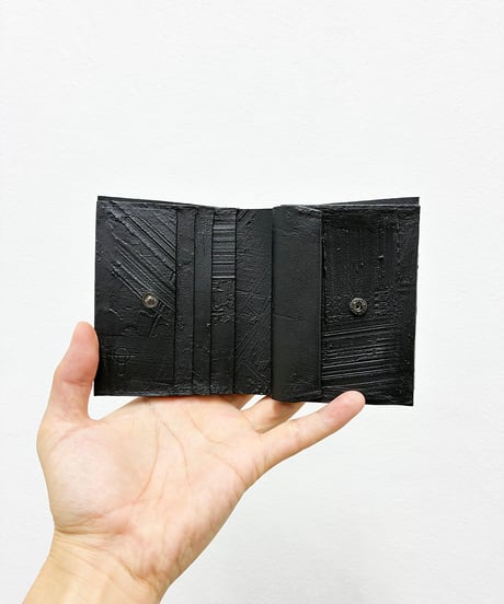 mw20｜二つ折り財布／BK