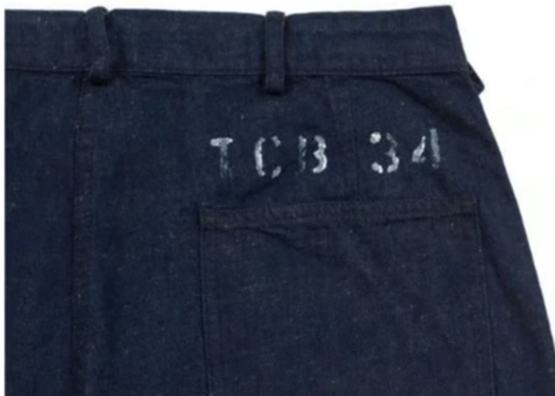 SEAMENS TROUSERS / USN デッキパンツ | TCB jeans