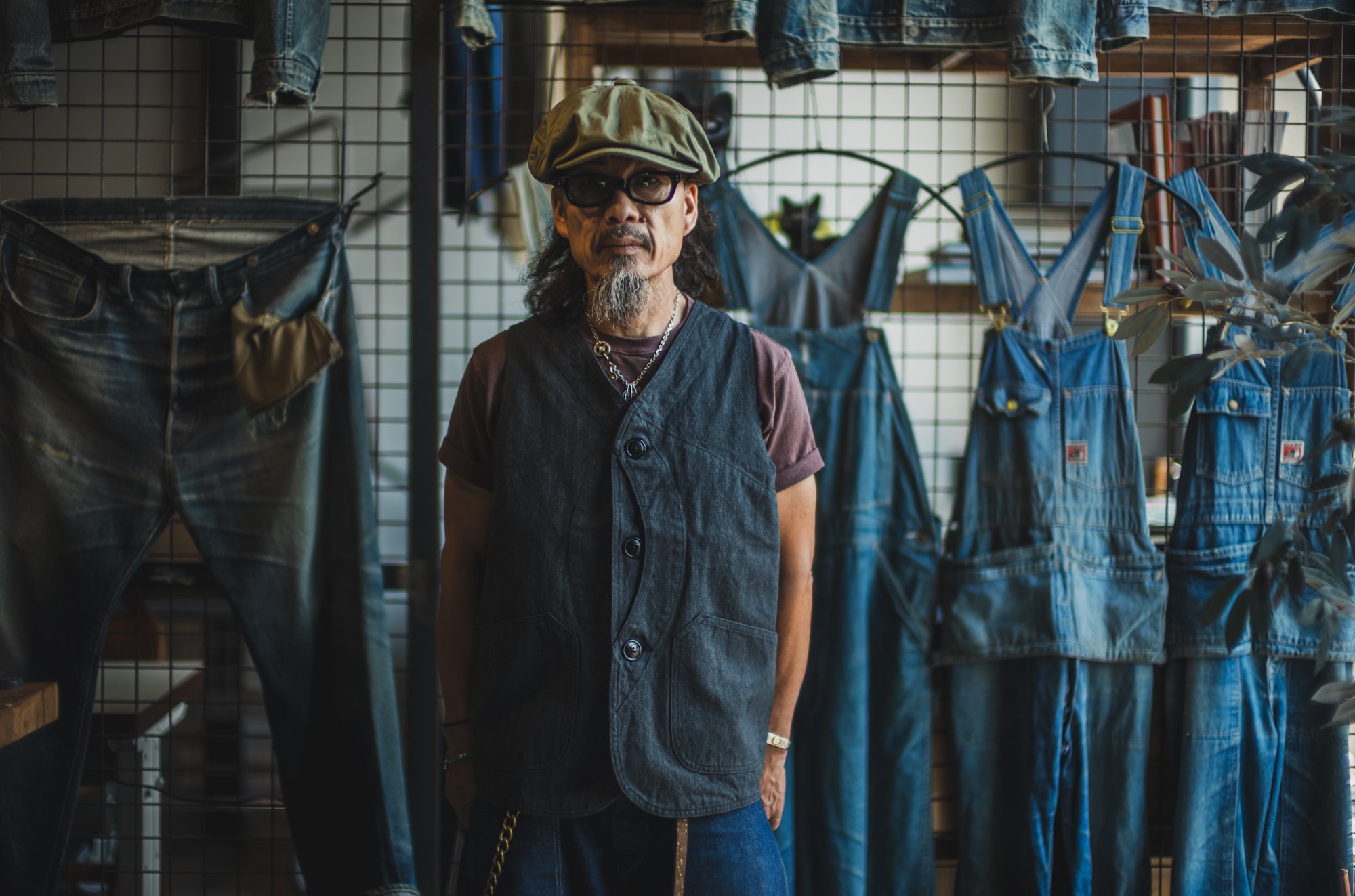 【新品】TCB jeans huntsman vest ハンツマンベスト Huntsman Vest Covert Herringbone | TCB jeans