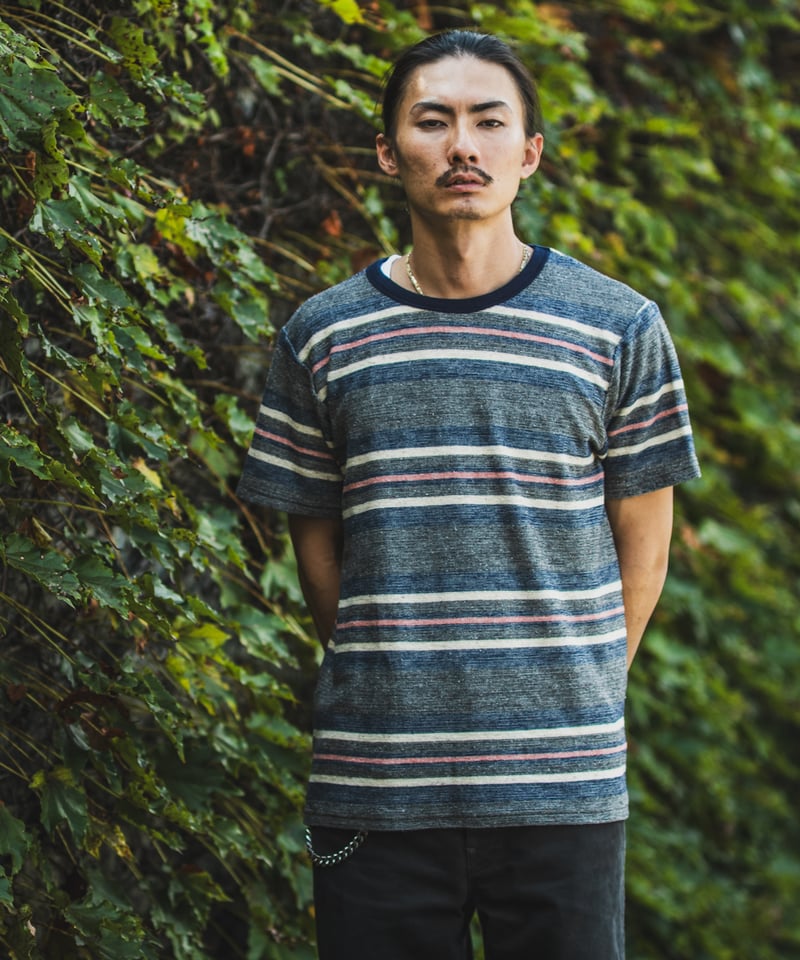 Inside-Out Stripe TEE | TCB jeans
