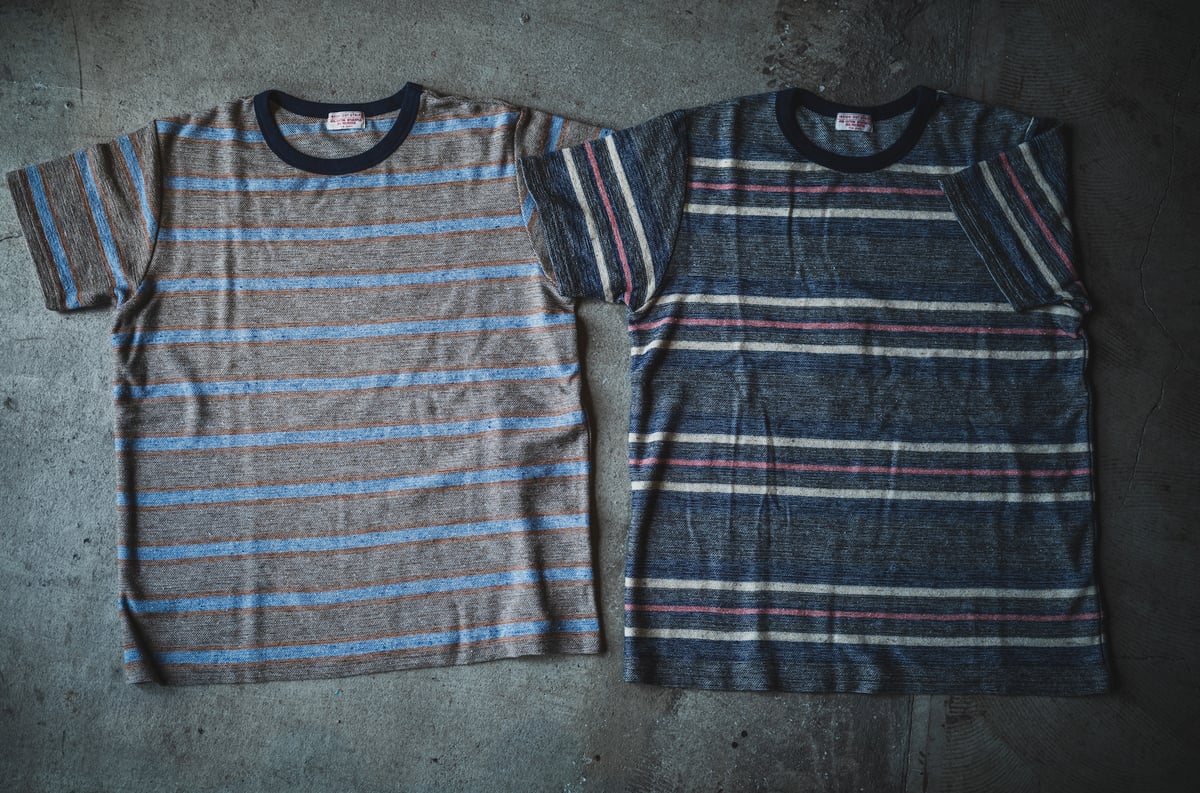 Inside-Out Stripe TEE | TCB jeans