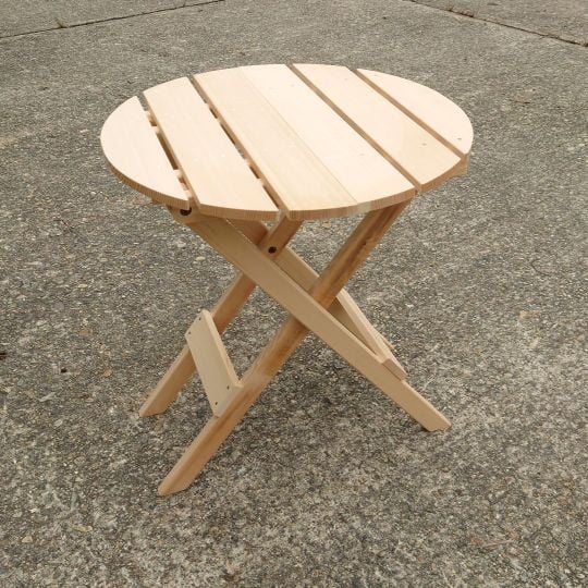 木製品 組立キット 教材 折り畳みテーブル | 木製品の共榮