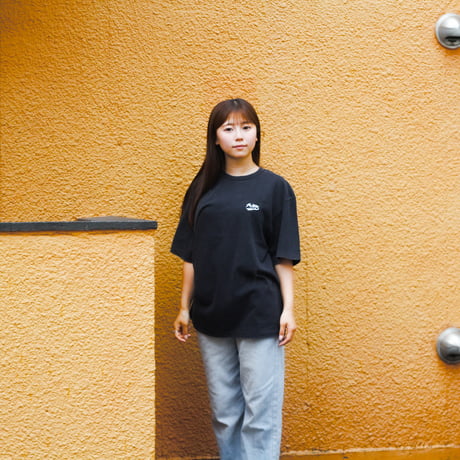 スカーフロゴ　フェードウォッシュTシャツ