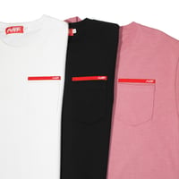 ロングボックスロゴ　超ヘビーウェイトポケットTシャツ