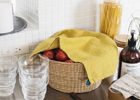 lino e lina   kitchen cloth  manon