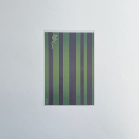 蛙月庵｜西瓜絵葉書