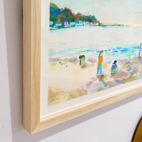 大久保つぐみ 原画｜あの日のビーチコーミング