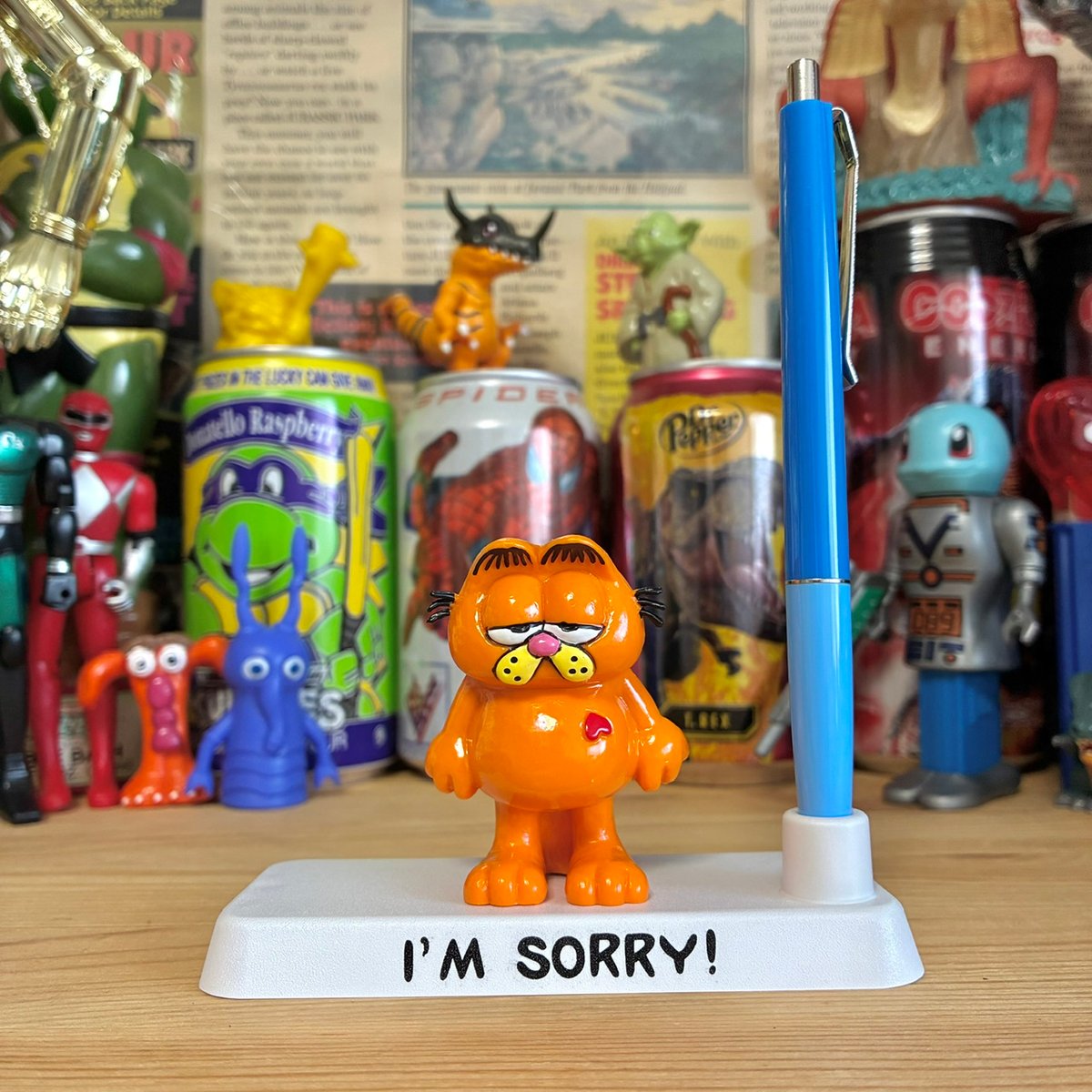 GARFIELD Garfield Figure Pen Stand/ガーフィールド フィギュ