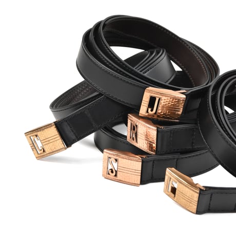 ALPHABET SLIDE BUCKLE  BELT
