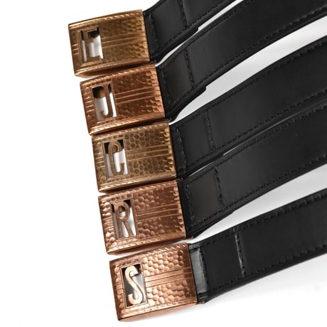 ALPHABET SLIDE BUCKLE  BELT