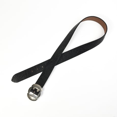 40mm SPIDER EMBOSSED BELT
