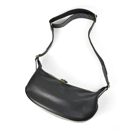 HALF MOON BAG -cow hide-