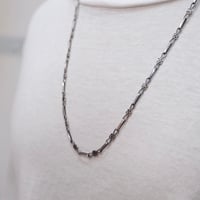silver925　デザインチェーンネックレス