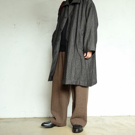 STILL BY HAND(スティルバイハンド)　　  Linen mixed wool coat　　　CO01263