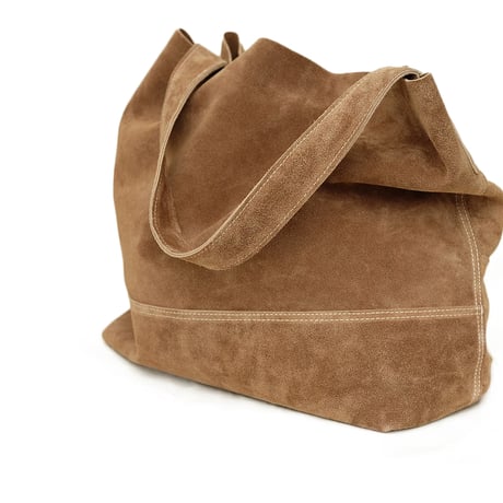 SUNSHINE+CLOUD(サンシャインプラスクラウド)　　  Suede Shoulder Bag　　Brown