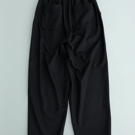 holk(ホーク)　　　 Kang Fu Pants  - lamb short beaver　　　Black