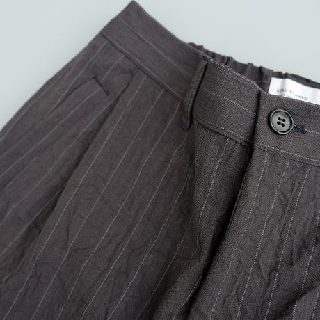 STILL BY HAND(スティルバイハンド)　　　 Creasy pleated pants    PT09263