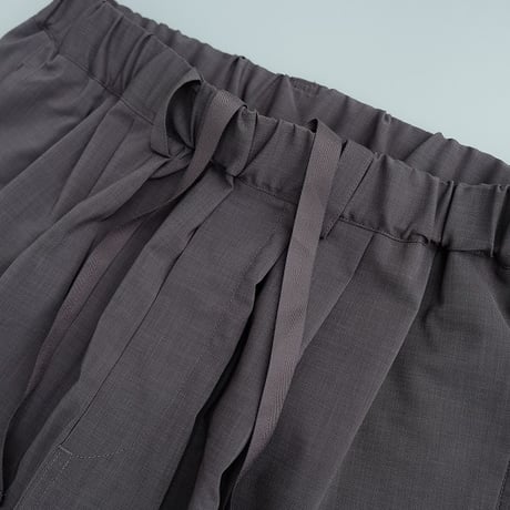 LAMOND(ラモンド)　　  TWILL TWIST PANTS　　　Charcoal