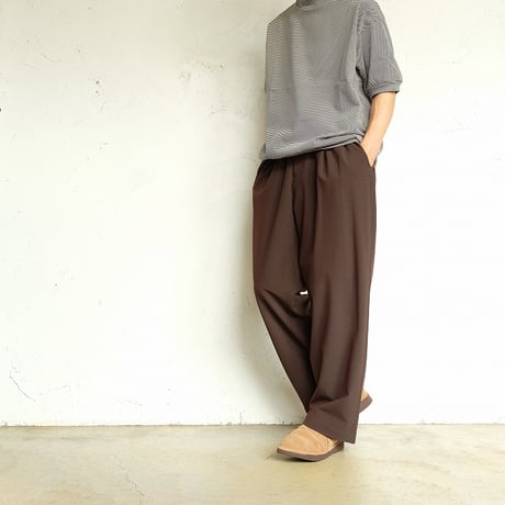 *A VONTADE(アボンタージ)　　  Border Mock Neck Top SS