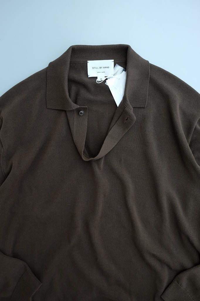 STILL BY HAND(スティルバイハンド) Silk mixed knitted p