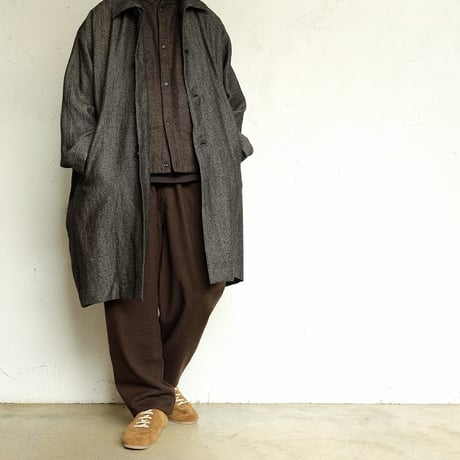 STILL BY HAND(スティルバイハンド)  　　Cashmere mixed easy pants　　　PT04263