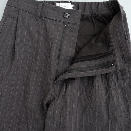 STILL BY HAND(スティルバイハンド)　　　 Creasy pleated pants    PT09263