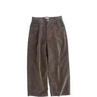 kontor(コントール)　　　　 Washed Flocked Denim Pants