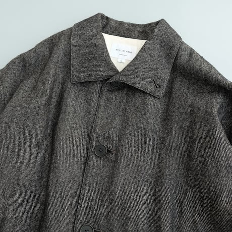 STILL BY HAND(スティルバイハンド)　　  Linen mixed wool coat　　　CO01263