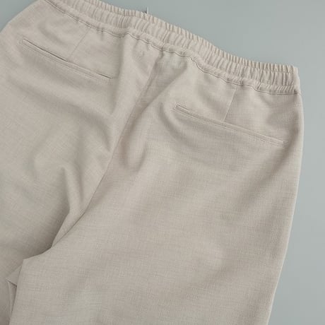 LAMOND(ラモンド)　　  New Semi Wide Shari Pants　　　　Ash Gray