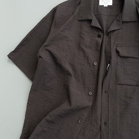 STILL BY HAND(スティルバイハンド)　　  Pin Tuck Open Collar Shirt　　SH 07261