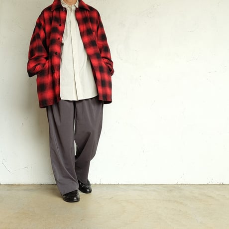 LAMOND(ラモンド)　　  TWILL TWIST PANTS　　　Charcoal
