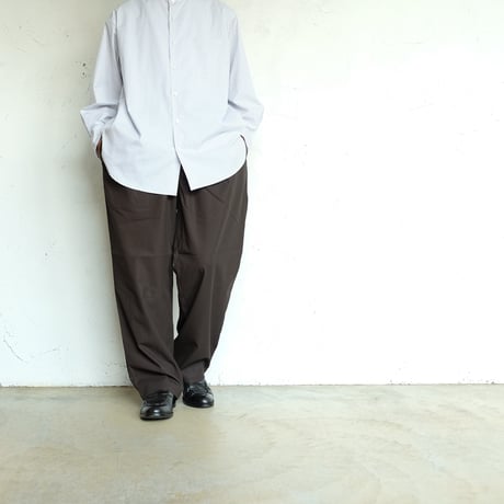 STILL BY HAND(スティルバイハンド)　　　 Cotton twill easy pants　　PT06263