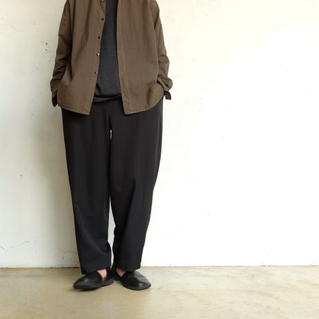 holk(ホーク)　　  wool L/S tee　　Charcoal