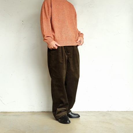 LAMOND(ラモンド)　  CORDUROY STANDARD WIDE PANTS