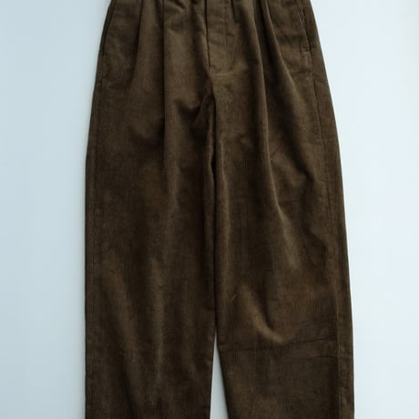 LAMOND(ラモンド)　  CORDUROY STANDARD WIDE PANTS